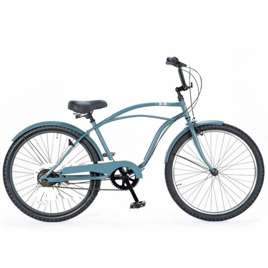自転車 通販 KB 26KB-1SP 26インチ レインボー ビーチクルーザー