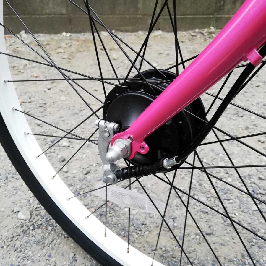 人気特価激安 レインボー ビーチクルーザー 26インチ おしゃれ 自転車 通勤 通学 メンズ レディース 26type X Lady ピンク ホワイトリム 上質で快適 Homeofmalones Com