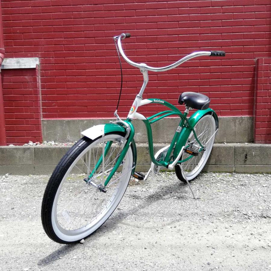 自転車 RAINBOW PCH101 26STD ホッパー レインボー ビーチクルーザー 26インチ おしゃれ 通勤 通学 メンズ レディース