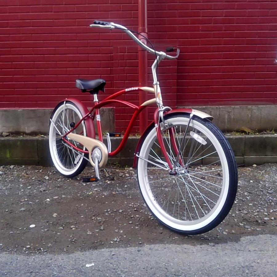 自転車 RAINBOW PCH101 26STD アイアンマン(レッド×チタン) レインボー