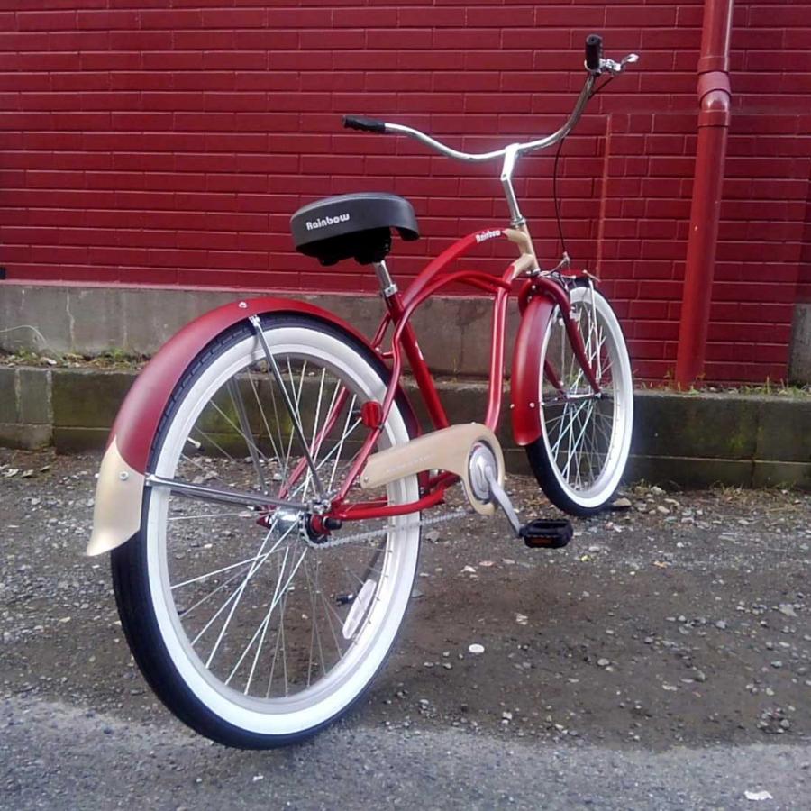 レッド ビーチクルーザー