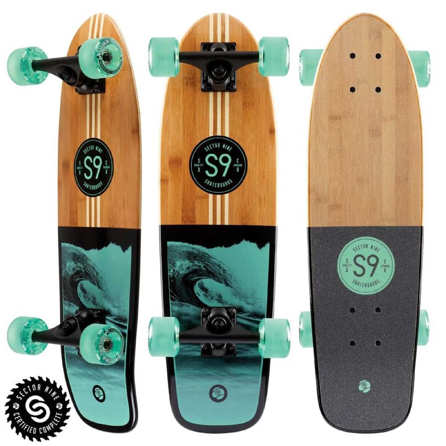 スケートボード SK8 SECTER9 BAMBOO-SERIES BICO BAMBINO コンプリート