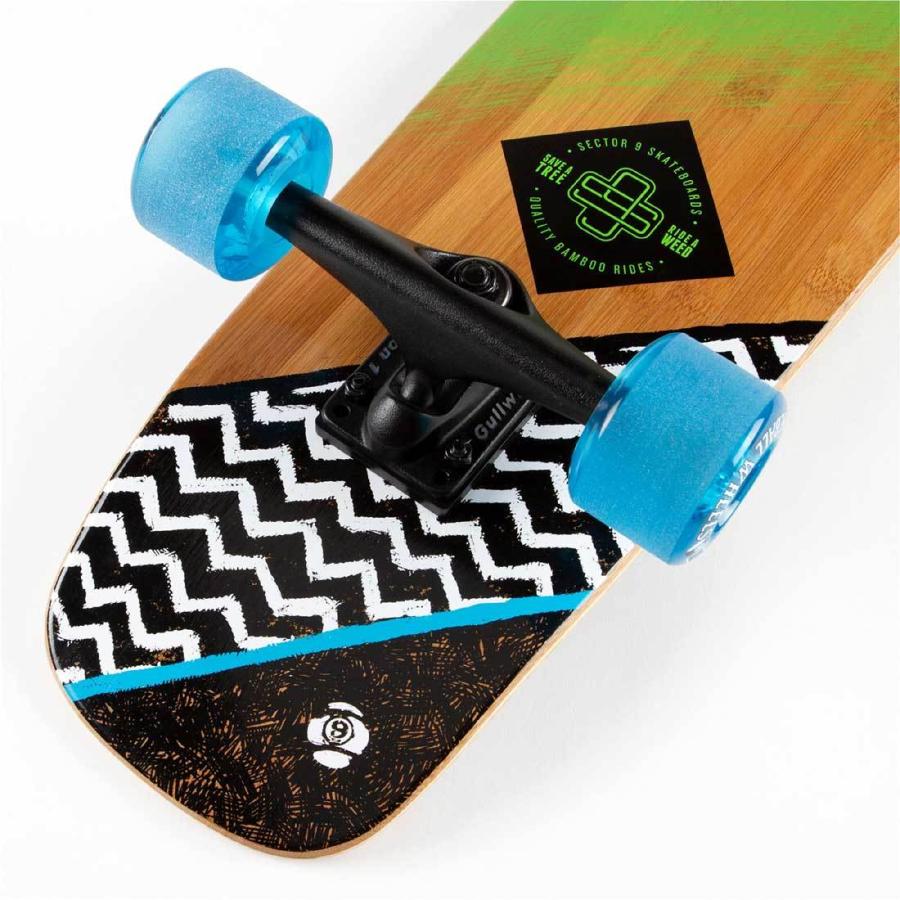 スケートボード SK8 SECTER9 BAMBOO-SERIES ZAG BAMBINO コンプリート オリンピック 初心者 メンズ レディース｜lanai-makai｜02