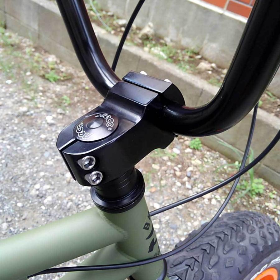 自転車 20BRONX-DD アーミーグリーン×オレンジリム ブロンクス