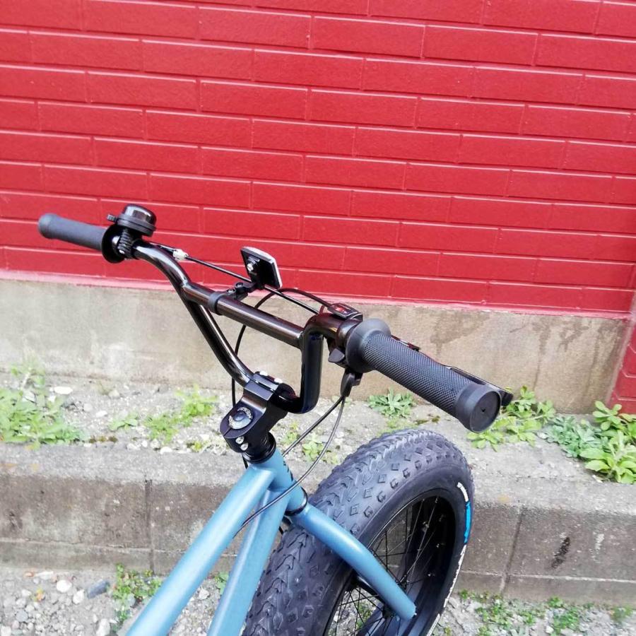 自転車 20BRONX-DD バトルシップグレー×ブラックリム ブロンクス
