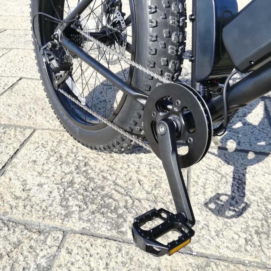 BRONX TRX-EVO 電動アシスト両輪駆動ファットバイク 9段変速 スパイクタイヤ付 実走行62km 屋内保管 楽天市場】電動アシスト自転車 BRONX TRX EVO BLACK×BLACKリム E-BIKE