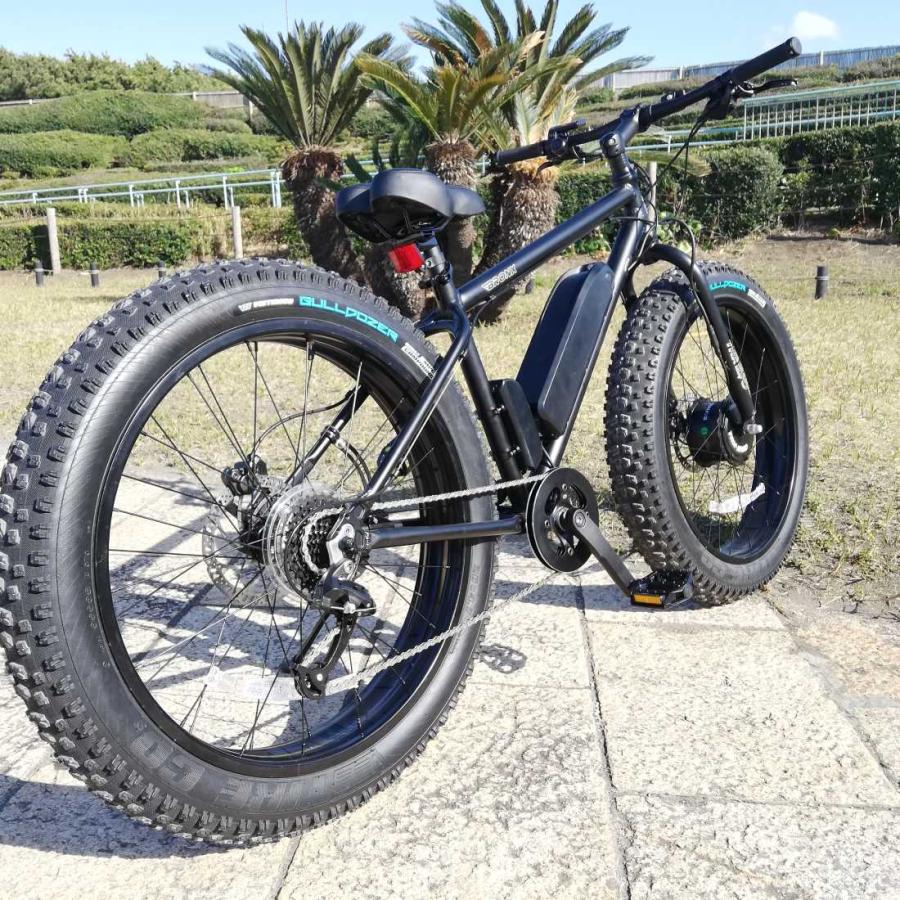 電動アシスト自転車 BRONX TRX EVO BLACK×BLACKリム E-BIKE ブロンクス