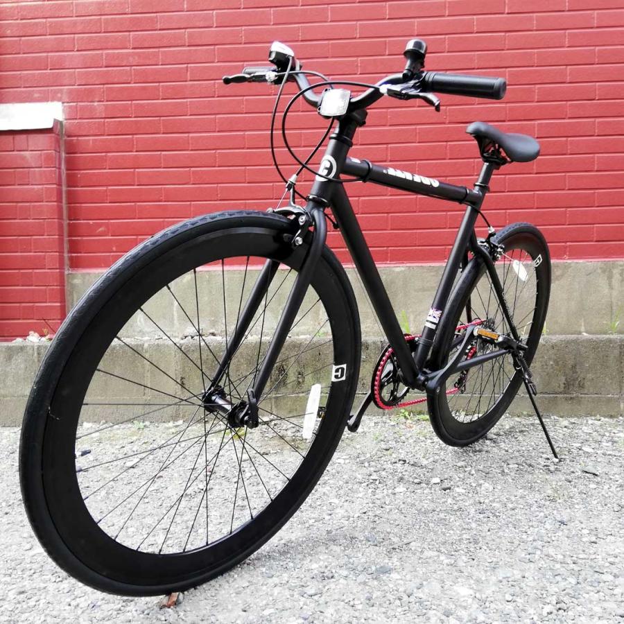 自転車 CREATE C-310 クロスバイク 700C 7段変速 ディープリム