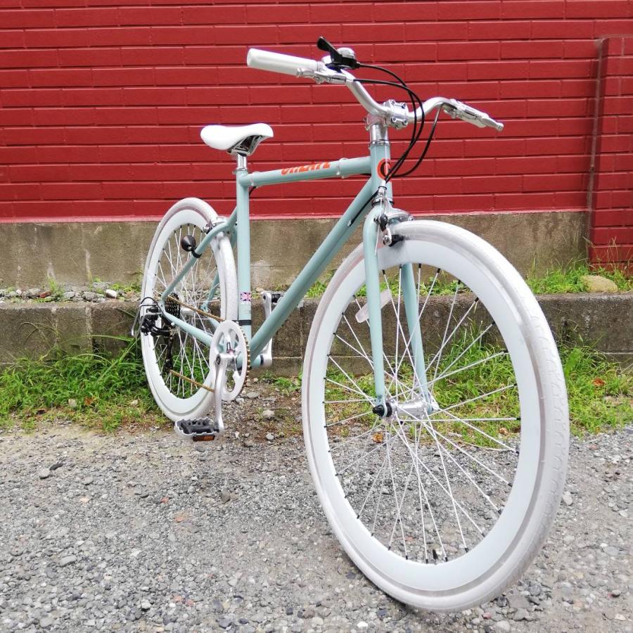 ロードバイク 700c CREATE BIKE 自転車 CREATE C-310 クロスバイク 700C 7段変速 ディープリム