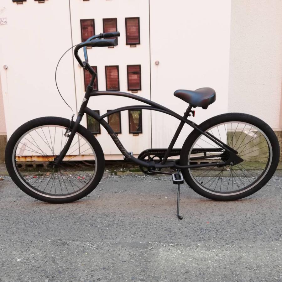 エレクトラ　マットブラックビーチクルーザー　26インチ 楽天市場】自転車 通販 ELECTRA CRUISER-1 マットブラック