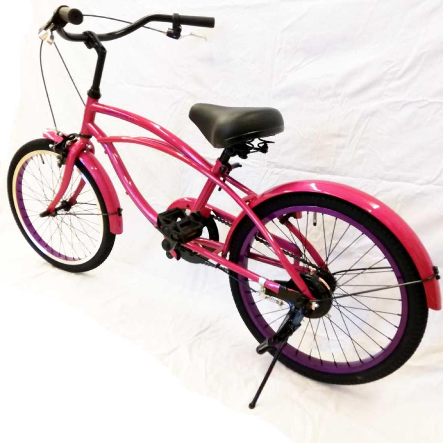 子供用自転車 インチ ビーチクルーザー おしゃれ 自転車 ジュニア 小学生 レインボー Feelling Of Decks Fod Feeling Of Decks ラナイマカイ 通販 Yahoo ショッピング