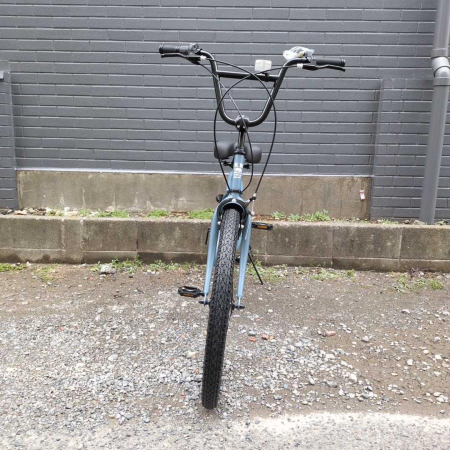 自転車 24KB-6SPEED バトルシップグレー レインボー ビーチ 自転車 24KB-6SPEED バトルシップグレー レインボー ビーチ