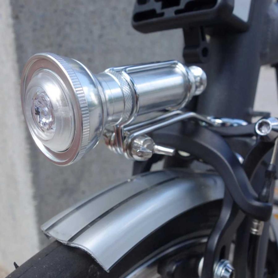 自転車用ライト KiLEY V2 ビンテージライト USB充電式 フロント用 送料