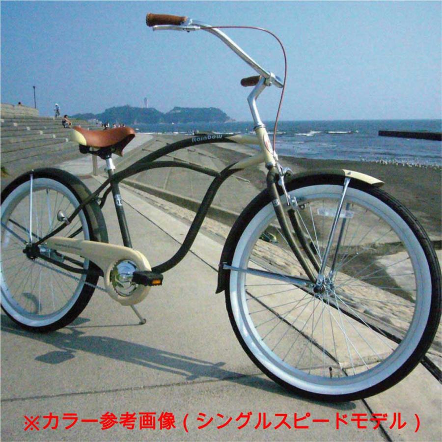 自転車 RAINBOW PCH101 26 CRUISER 7D DESERTSAND レインボー