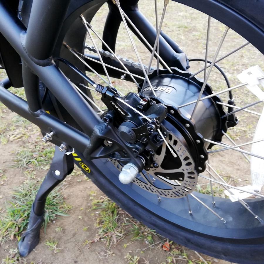 【正規販売店】 ROCKA FLAME e-bike MAKAMI マットブラック 自転車 電動アシスト Ｅバイク 公道可 送料無料 東京 神奈川 埼玉 千葉 限定 ファットバイク 20インチ 通勤 通学 【3523392068】(125488円)