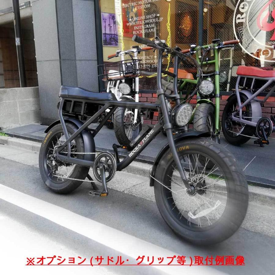 【正規販売店】 ROCKA FLAME e-bike MAKAMI マットブラック 自転車 電動アシスト Ｅバイク 公道可 送料無料 東京 神奈川 埼玉 千葉 限定 ファットバイク 20インチ 通勤 通学 【3523392068】(125488円)