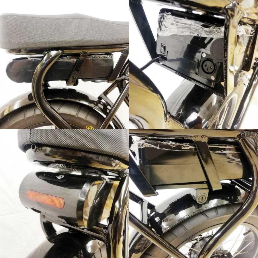 【正規販売店】 ROCKA FLAME e-bike MAKAMI マットブラック 自転車 電動アシスト Ｅバイク 公道可 送料無料 東京 神奈川 埼玉 千葉 限定 ファットバイク 20インチ 通勤 通学 【3523392068】(125488円)