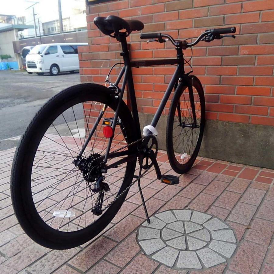 自転車 T-STREET 700C-8D STREET-WISE-RADICALS 8段変速付 ピスト