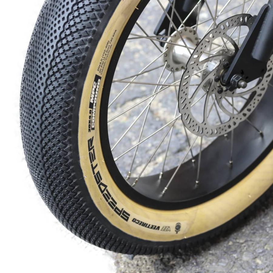 自転車 タイヤ VEE Tire Speedster (20x4.0) Natural Wall Wire 自転車 タイヤ VEE Tire Speedster (20x4.0) Natural Wall Wire