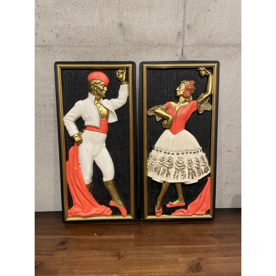 新品本物 ウォールデコ ペア ダンサー 1960 S アメリカ雑貨 壁掛け コレクション ディスプレイ インテリア その他インテリア雑貨 小物 Floridapace Gov