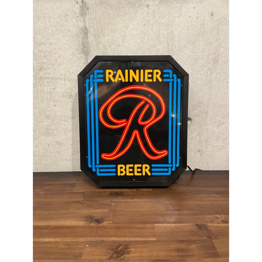 Rainier Beer ヴィンテージ ウォール ランプ サイン アメリカ雑貨 コレクション 照明 ランプ 間接照明 サイン インテリア｜lanaleo｜02