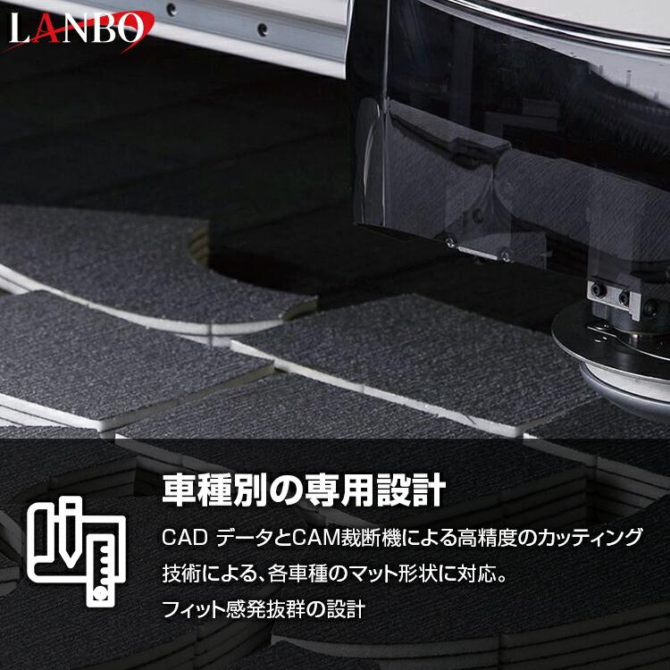 LANBO LANBO TANK/ROOMY/THOR/JUSTY 前方席用 3Dフロアマット : LANBO