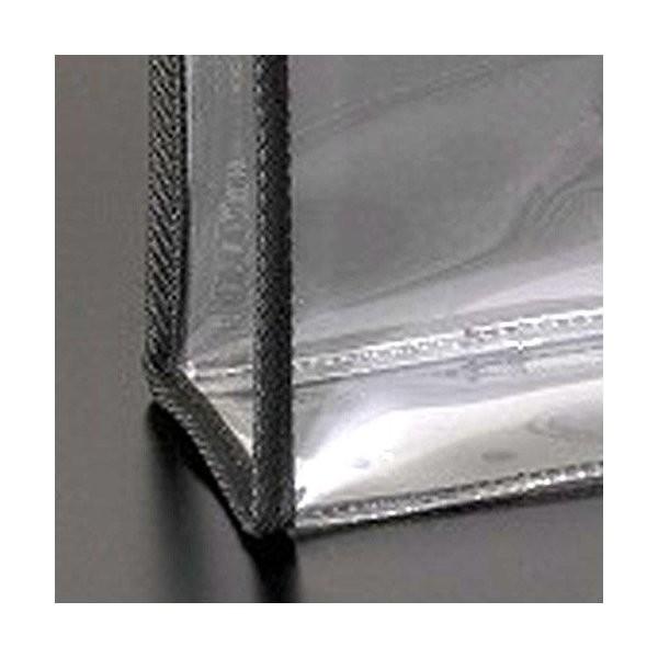 トートバッグ Sサイズ クリアバッグ バッグ 透明ビニール 黒フチ