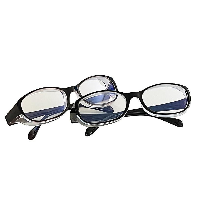 花粉メガネ プロテクトフィット ブルーライトカット UVカット 全2色