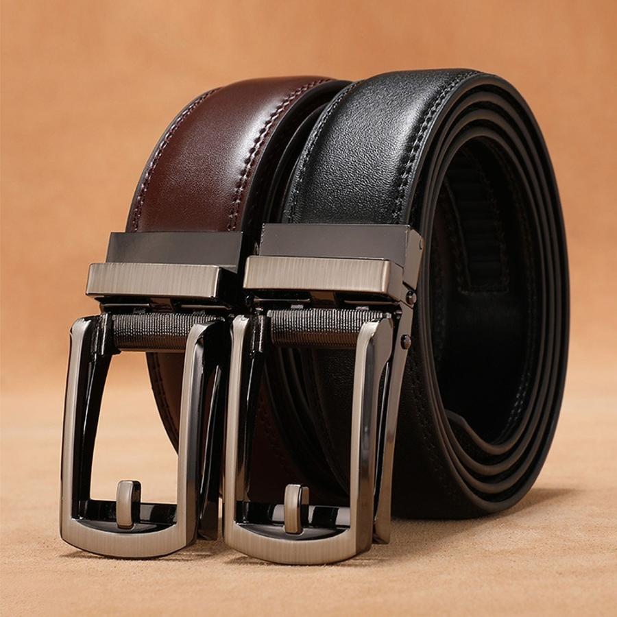 ベルト スーツ メンズ 革 レザー スライド式 穴なし 穴なしベルト 無