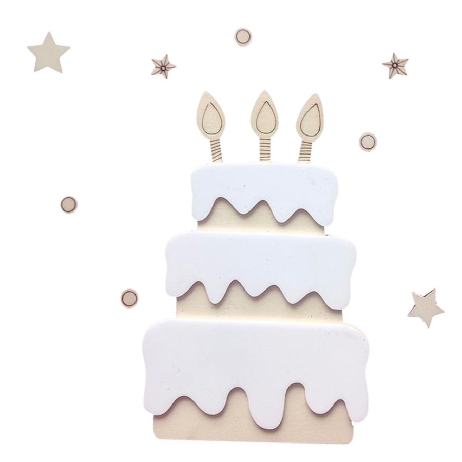 newカラー·ᴥ·♡.*゜バースデーガーランド（ネーム含む）積み木風 パステル 誕生日 バースデー 木製 ガーランド 記念日 飾り付け ナチュラル