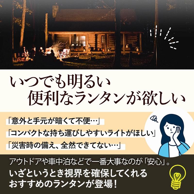 ランタン LED ライト キャンプ 2個セット 小型 電池式 防災 明るい