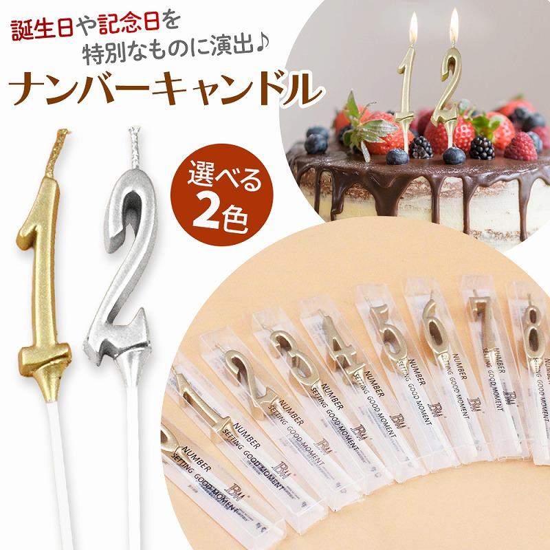 数字キャンドル ろうそく バースデー アニバーサリー SNS ナンバー