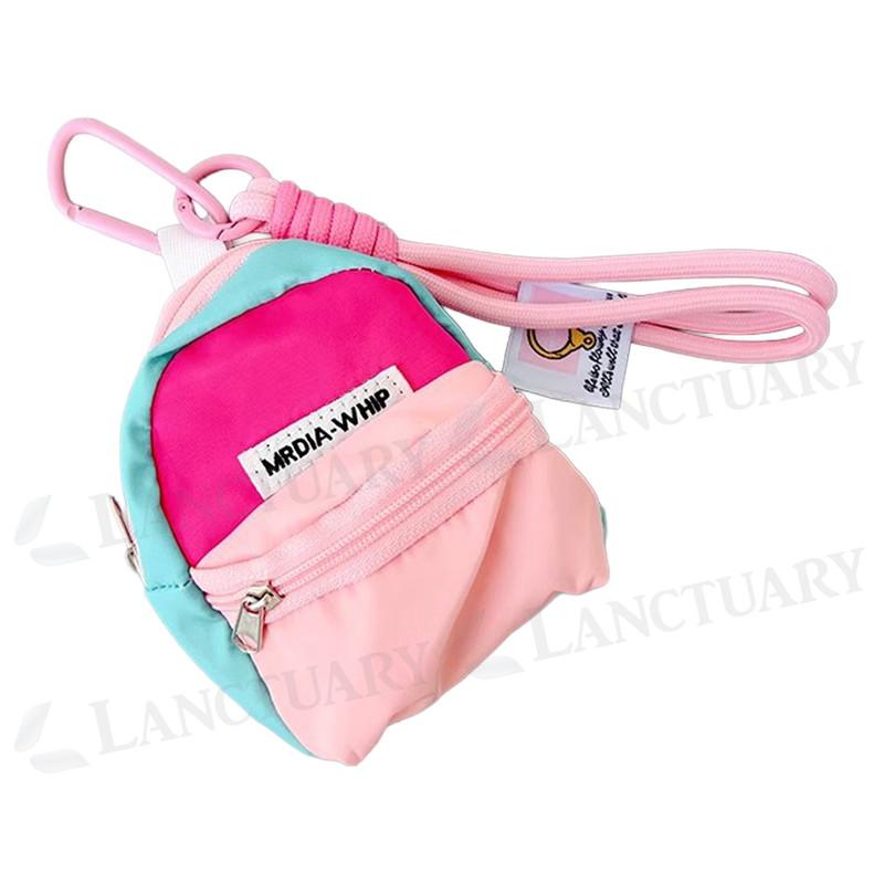 ミニリュック ポーチ 小物入れ レディース メンズ カラビナ 小さめ