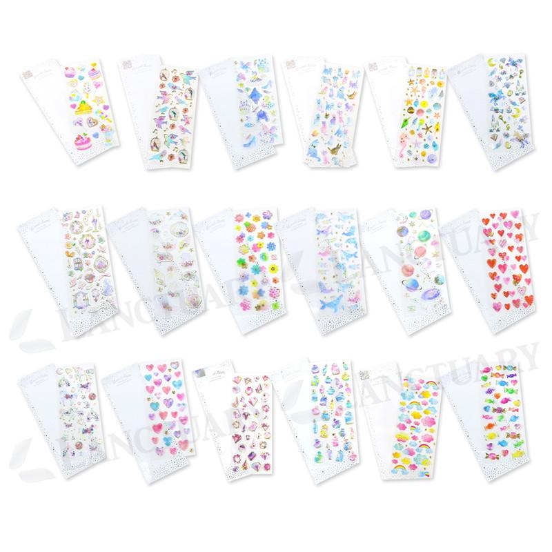 シール かわいい ランダム 12枚 18枚 どちらか選べる シールセット