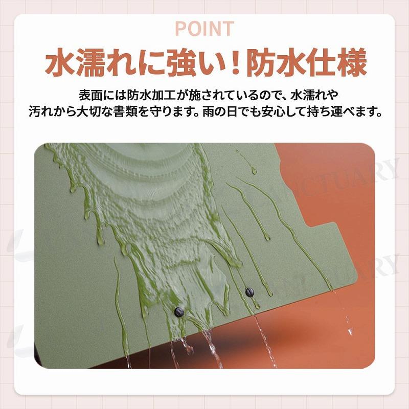 バインダー 両面 A3 A4 二つ折り クリップボード ファイル a3ファイル