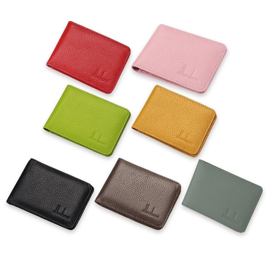 【未使用品】デザインPASMO＆パスケースセット 本革 パスケース 二つ折り 定期入れ 免許証 スリム ケース ICカード