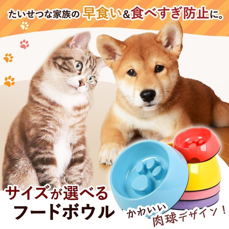 ペットフードボウル Mサイズ 犬猫兼用 早食い 丸呑み 防止 滑り止め付 食器 フードボウル 犬 猫 ストレスフリー 健康管理 Cim Pethood M Lanctuary 通販 Yahoo ショッピング