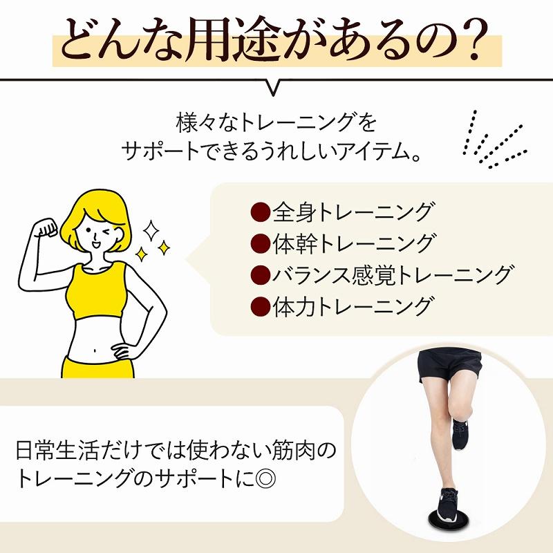 スライドディスク バランス 筋力 トレーニング 体幹 2個セット