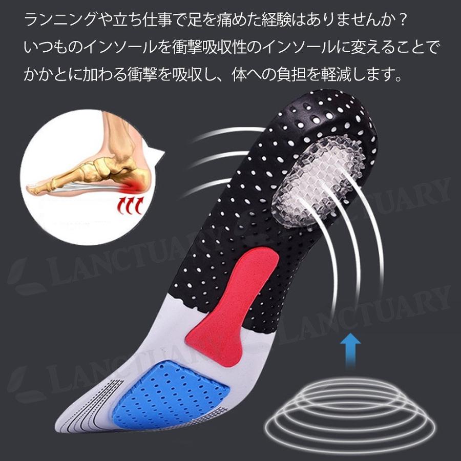 インソール 2足セット 中敷き シンプル 男女兼用 デイリー 仕事用 登山