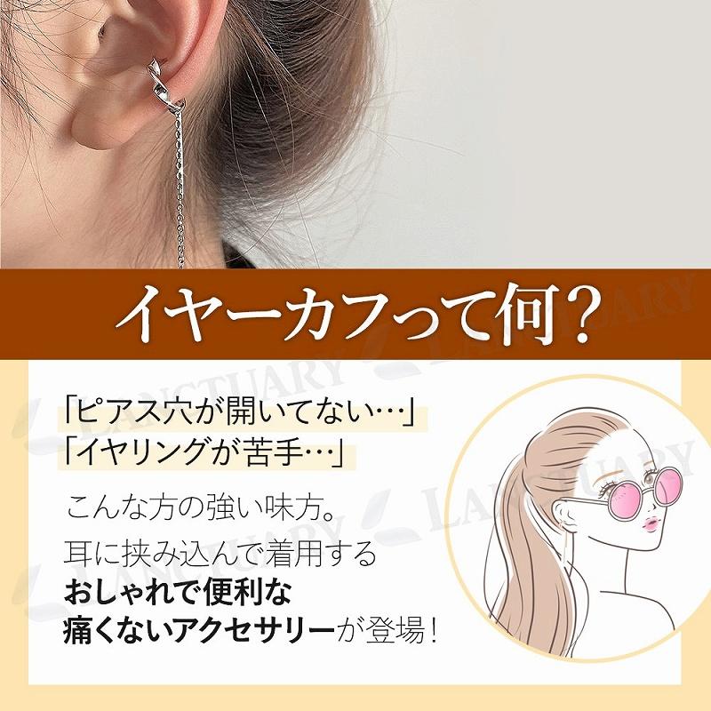 イヤーカフ 2個セット レディース イヤリングイヤーカフス イヤカフ