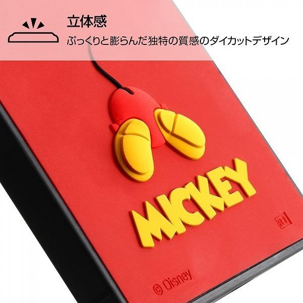 iPhone 12 / 12 Pro ディズニー/耐衝撃ハイブリッドケース シリコン KAKU/ミッキーマウス｜lanc｜03