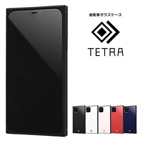 iPhone 11 Pro Max ケース 耐衝撃 ガラス TETRA ブラック RS-P22T2B/B 父の日｜lanc｜03