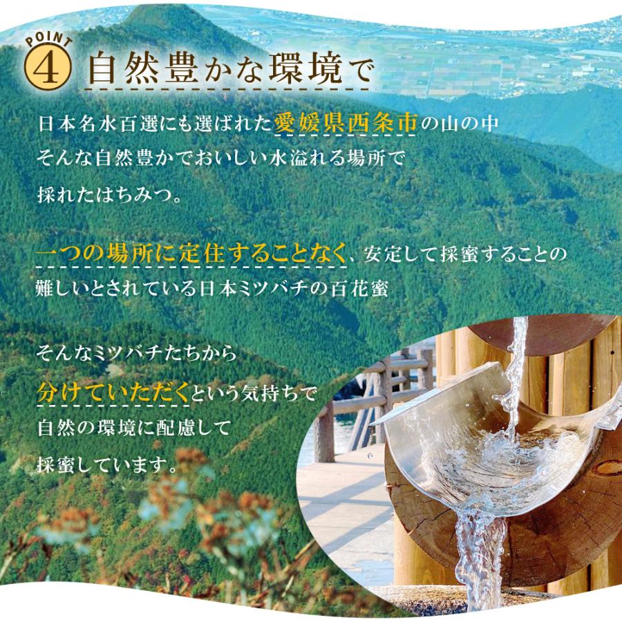 はちみつ 国産 日本みつばち たった1％ 百花ハニー プレゼント 生