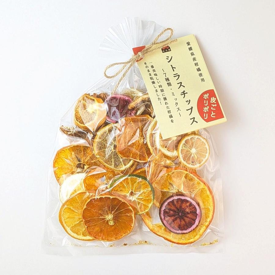 ドライフルーツ シトラスチップス 国産 愛媛県 柑橘 無添加 砂糖不使用