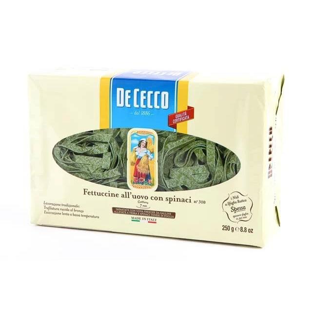 DE CECCO（ディ・チェコ） No.310 フェットチーネ スピナッチ