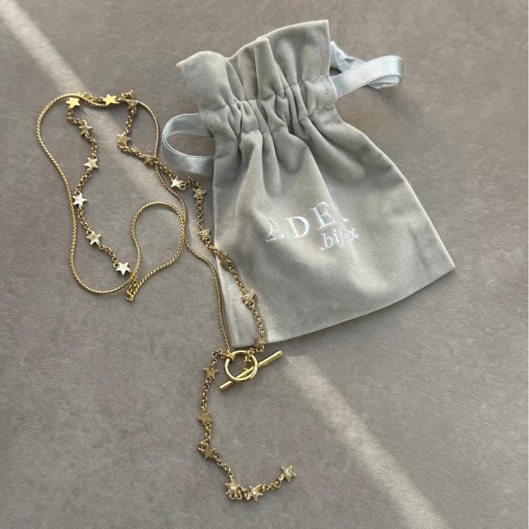ADER. bijoux アデルビジュー TINY STAR grigri 2way raliet ラリエット ネックレスの画像