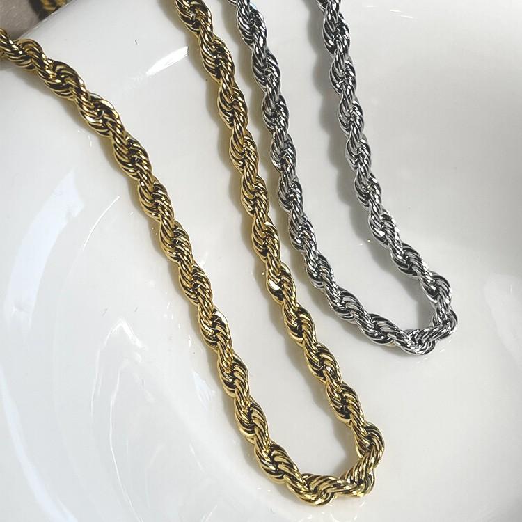 CRAFTD London クラフト ロンドン Rope 3mm ネックレス メンズ