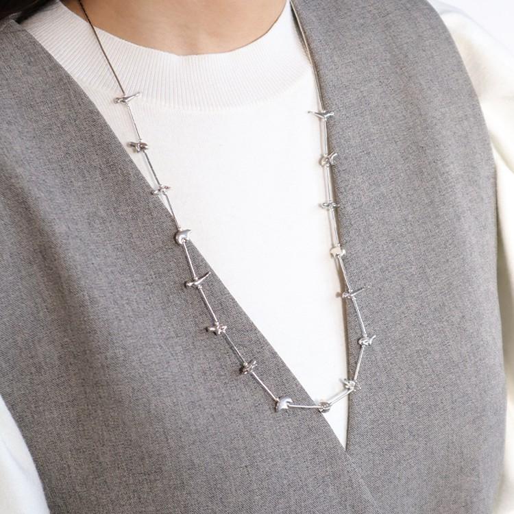 harpo ハルポ フェティッシュネックレス シルバー 約65センチ Harpo（アルポ） ハルポ Fetish フェティッシュ ANIMALS ネックレス