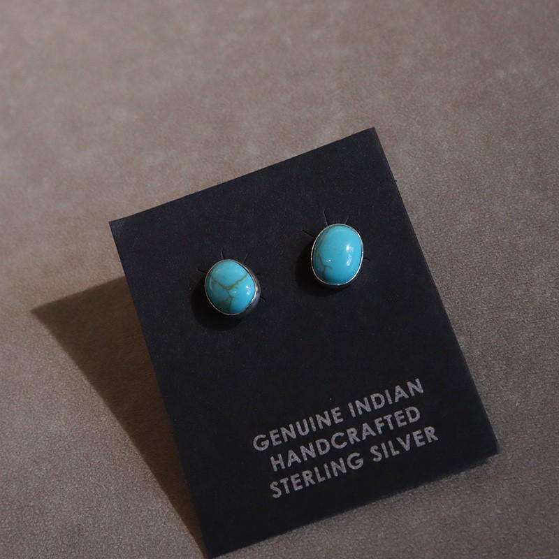 HARPO ハルポ  TURQUOISE ピアス 一粒 ターコイズ シルバー | Harpo