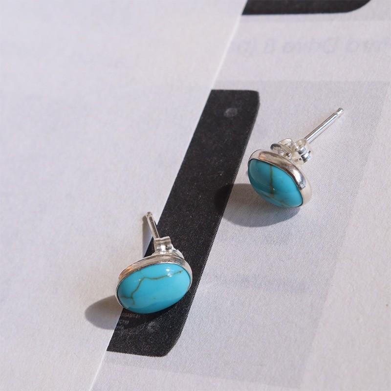HARPO ハルポ  TURQUOISE ピアス 一粒 ターコイズ シルバー | Harpo | 03